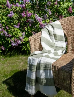 Antibes Pläd 130x170 cm, Silence