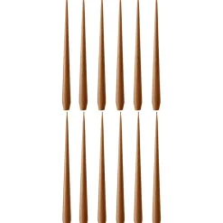 Antikljus Matt 32 cm 12-pack, Raw Toffee