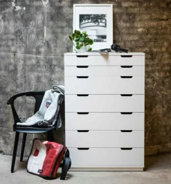 Aoko Byrå Med 6 Lådor, Beige