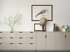 Aoko Byrå Med 6 Lådor, Beige