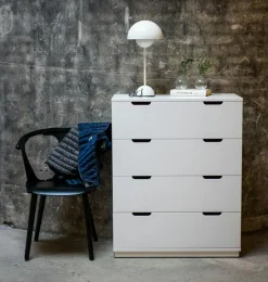 Aoko Byrå Med 6 Lådor, Beige