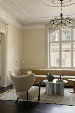 Apiales 18 Ljuskrona, Satin Black / Rökt