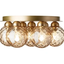 Nuura Plafonder-Apiales 7 Plafond, Mässing / Guld