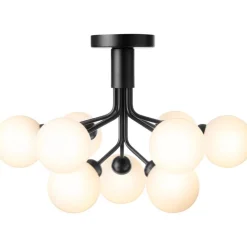 Apiales 9 Plafond, Mässing / Opal