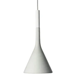 Foscarini Fönsterlampor|Pendellampor-Aplomb Mini Pendel, Vit