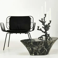 Polspotten Ljuslyktor-Apple Tree Ljusstake 6 Armar, Grafit