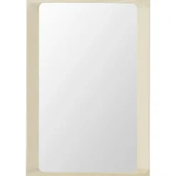 Arced Mirror / 80 X 55 CM / 31.5 X 21.65" - Light Grey