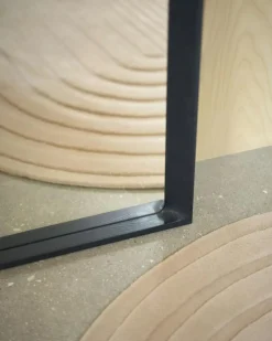 Arced Mirror / 80 X 55 CM / 31.5 X 21.65