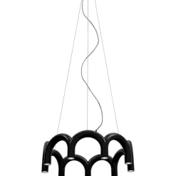 Oblure Ljuskronor & Takkronor|Pendellampor-Arch Circle Pendel 76 cm, Nude