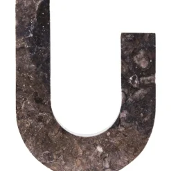 Dusty Deco Ljuslyktor-Arco Ljusstake Marmor, Grå