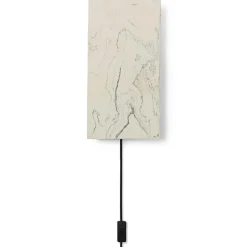Argilla Rectangular Vägglampa, Marble White