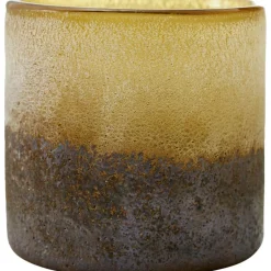 Boel&Jan Ljuslyktor-Aria Ljuslykta Brun / Grå, 15 cm