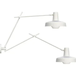 Grupa Sänglampor|Vägglampor-Arigato Vägglampa Dubbel, Svart