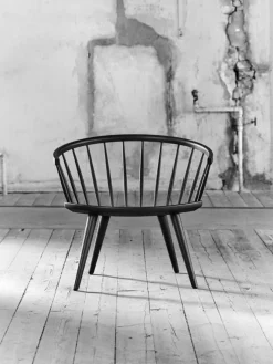 Arka Loungefåtölj, Svart