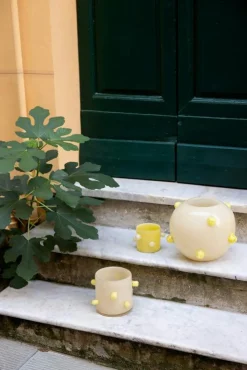 Arlo Ljuslykta M, Beige / Gul