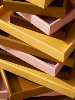 Arrange Bricka Stor, Acacia