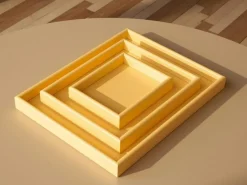 Arrange Bricka Stor, Acacia