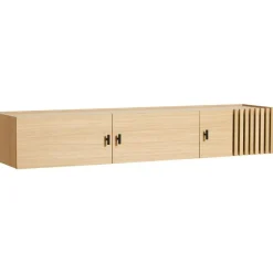Woud Skänkar & Sideboards|Tv-Bänkar & Mediabänkar-ARRAY Sideboard Låg / Vägg 150 cm, Valnöt