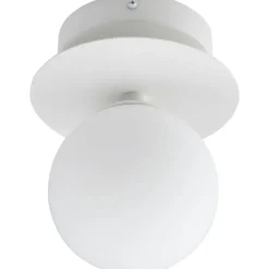 Art Deco 24 Vägg-/Taklampa, Vit