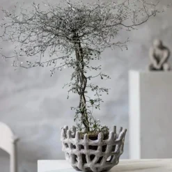 Mette Ditmer Korgar|Skulpturer-Art Piece Skål, Svart