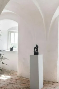 Art Piece Symbiosis Skulptur, Svart