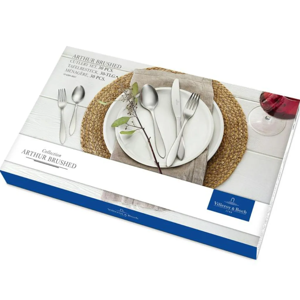 Villeroy & Boch Bestickset-Arthur Brushed Bestickset 30 Delar