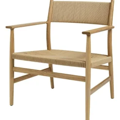 Brdr. Krüger Fåtöljer-Arv Loungefåtölj, Rökt Ek