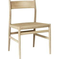 Brdr. Krüger Stolar-Arv Stol Med Vävd Sits / Rygg, Ek