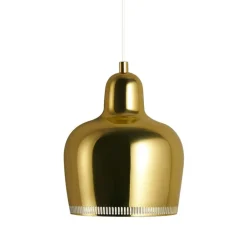 Artek Fönsterlampor|Pendellampor-A330S Golden Bell Pendel, Savoy Edition