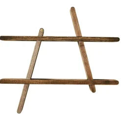 Andersen Vägghyllor-A-Shelf Vägghylla M, Mörkbetsad Ask