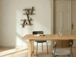 Andersen Vägghyllor-A-Shelf Vägghylla M, Mörkbetsad Ask