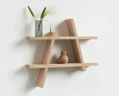 Andersen Vägghyllor-A-Shelf Vägghylla M, Mörkbetsad Ask