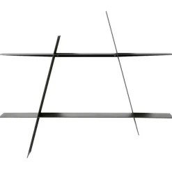 Andersen Vägghyllor-A-Shelf Vägghylla M, Mörkbetsad Ask