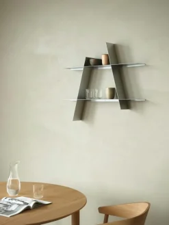 Andersen Vägghyllor-A-Shelf Vägghylla M, Mörkbetsad Ask