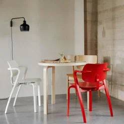 Artek Stolar-Aslak Stol, Grå