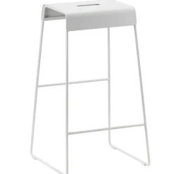 Zone Denmark Barstolar & Barpallar-A-Stool Pall 65 cm, Soft Grey