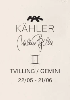 Kähler Dekorativa Accessoarer-Astro Dekoration, Kräftan