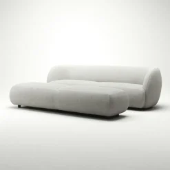 Atelier Fotpall 226 cm, Moon White