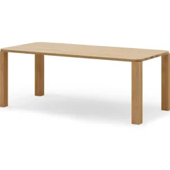 Atlas Matbord 95x250 cm, Rökt Ek