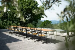 Houe Trädgårdsbord-Avanti Matbord 98x222 cm, Värmebehandlad Ask