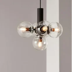 Co Bankeryd Pendellampor-Avenue 43 Pendel, Svart/ Klarglas