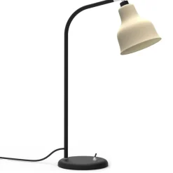 Avra Bordslampa, Borstat Stål / Creme