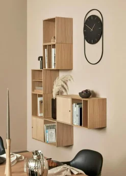 Andersen Väggklockor-A-Wall Väggklocka, Ek