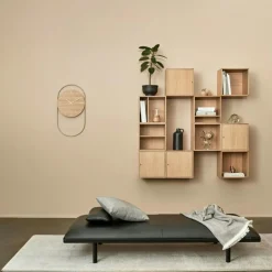 Andersen Väggklockor-A-Wall Väggklocka, Ek