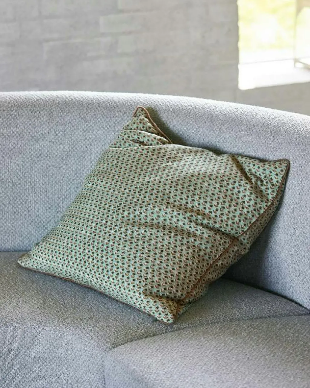 House Doctor Örngott-Ayda Kuddfodral 50x50 cm, Ljusgrön