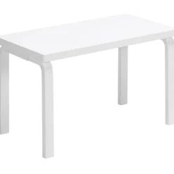 153B Bänk, Vitlackerad Björk