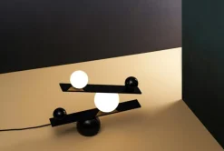 Oblure Bordslampor-Balance Bordslampa, Mässing