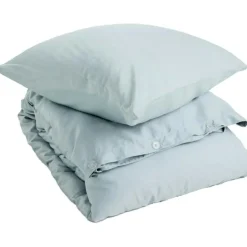 Bamboo Bäddset 150x210 + 50x60 cm, Ljusblå