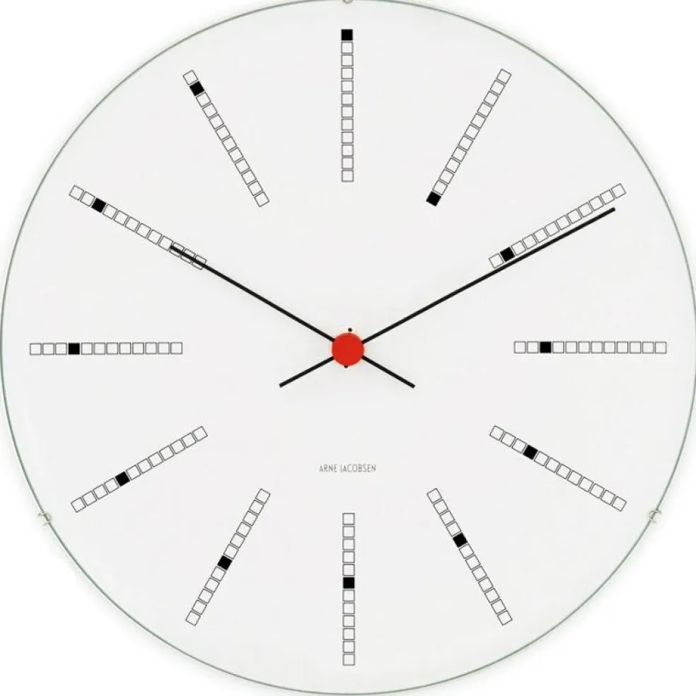 Bankers Väggklocka Vit, 290 mm