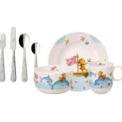 Barn Villeroy & Boch Barnserviser-Barnservis 7 Delar, Hungry Bear